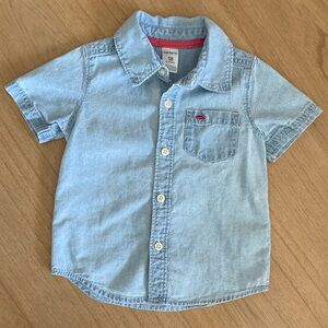Carter's Denim Button Down 18m